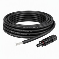 Cable Solar Fotovoltaico PV1-F de Cobre Estañado XLPO 4mm² 6mm² 10mm² 1kV DC Monopolar TUV EN 50618 CE