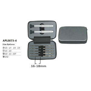 Juego de destornilladores portátiles, kit de reparación con puntas Phillips de 10,5 cm x 6,5 cm para gafas, relojes y pequeños electrodomésticos - Product Image 4