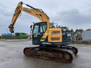 Excavatrice d'occasion 24 tonnes, Hyundai 235 de Corée, avec certification CE, d'origine, de seconde main, excavatrice hydraulique Hyundai 235 - Product Image 2