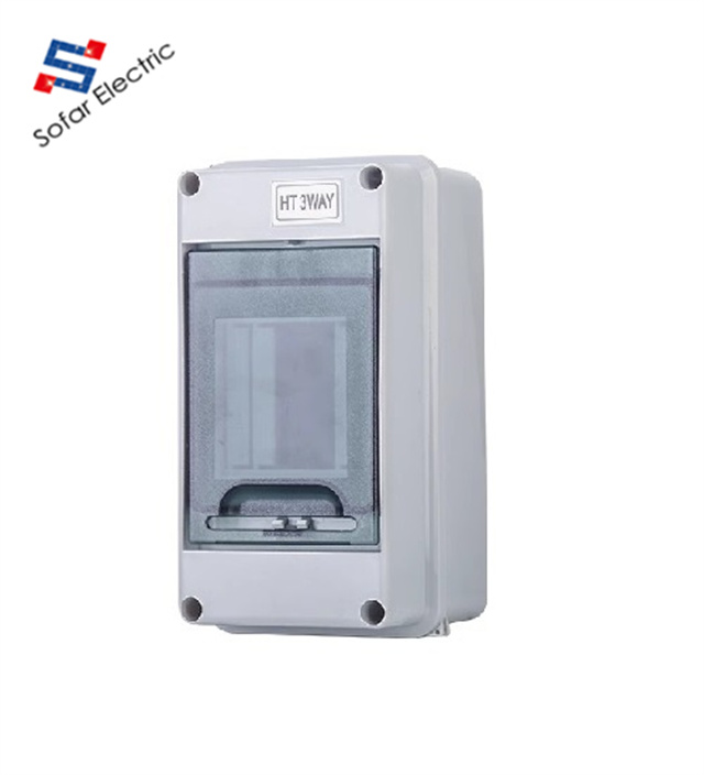 HT IP65 Outdoor Waterproof Electrical Distribution Box AC DC Solar Circuit Breaker Mcb 63a Rcbo Pc Plastic Junction Wire Box I4251050303 - View #8