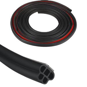 Auto Deur Afdichting Strip Rubber Weerstrip Rand Type Rubber Afdichting Auto Geluidsisolatie Terug Lijm Afdichting - Product Image 1