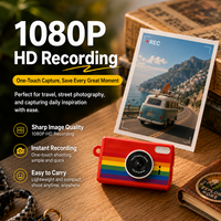 Mini caméra porte-clés mignonne pour enfants, caméscope vidéo HD 1080P rechargeable, enregistreur photo numérique portable avec flash, cadeau