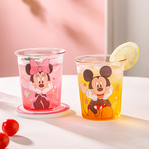 Ensemble de verres à vin Mickey & Friends avec fond inversé, motif ours de dessin animé mignon, pour le bureau, la maison, comme cadeau - Product Image 4