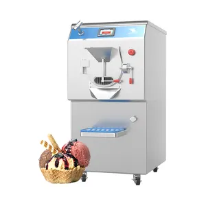 Prosky Industrial italian 60 litri/H raffreddamento ad acqua compact batch freezer Type Hard Ice Cream Machine maker