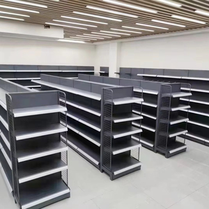 Uzay tasarrufu butik Metal depolama rafları ayarlanabilir doğrudan satış perakende ekran perakende ekran Metal depolama rafları - Product Image 2