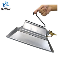 KD958 Lampe de couveuse à gaz allumée carrée sûre pour poulets de chair Prix pour oiseaux