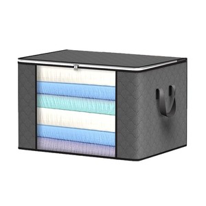 Đóng gói Hành lý lưu trữ quần áo có thể gập lại chăn lưu trữ túi, lưu trữ container cho tổ chức phòng ngủ Closet quần áo - Product Image 4