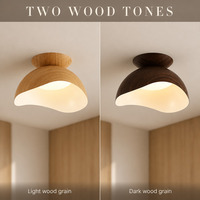 Lampe suspendue en métal avec pendentif effet bois, pour salle à manger, îlot de cuisine, chambre à coucher, chevet, décoration moderne nordique pour la maison