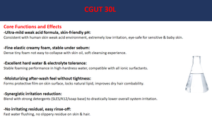 โคโคอิลกลูตาเมต/CGUT-30L CAS 68187-29-1 สารเคมีอินทรีย์/สารลดแรงตึงผิวกรดอะมิโนสำหรับเครื่องสำอาง - Product Image 2