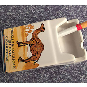 Cendriers à cigarettes en céramique de qualité supérieure-Design moderne et durable pour usage domestique et commercial - Product Image 3