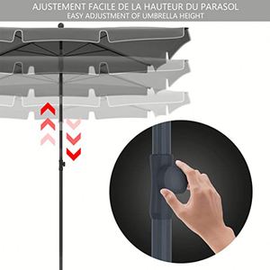 Sombrilla de Patio al por Mayor, Parasol de Jardín para Playa y Restaurante - Product Image 4