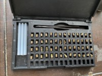Bropak Machine d'impression à trois lignes, 45 numéros, Date d'expiration, Machine de codage manuelle