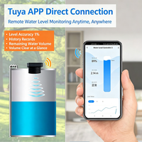 Capteur de niveau de liquide WiFi NOVA, alarme de niveau d'eau ultrasonique pour tour d'eau, réservoir d'eau et piscine