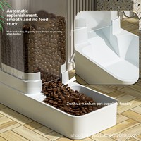 Fontaine à eau et distributeur automatiques pour chat avec eau courante sans fil, bol à boire pour animaux de compagnie en PP