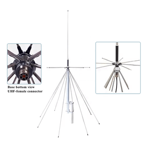 Antena D3000 de 25-3000MHz para estación base inalámbrica Harvest Diamonds HF, antena de escaneo Discone - Product Image 1