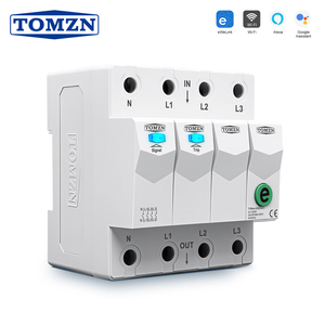 <span class=keywords><strong>Disjoncteur</strong></span> WIFI TOMZN TOB9e-63NCWIFI eWeLink 4P AC 3*120V 3*230V 1-63A avec temporisation ON/OFF et programmation cyclique - Product Image 1