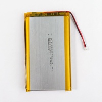 Baterai Lithium Ion Isi Ulang Pabrik OEM 3.7v Lipo 3.7v Baterai Lithium 1260100 3.7v 10000mah Baterai Lipo 400mah 3.7v