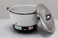 Cuisinière à riz au gaz commerciale 7L 15L 20L 25L 30L pour restaurants et hôtels