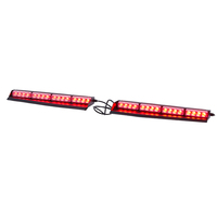 Barra de luz estroboscópica de emergencia para asesor de tráfico, advertencia, seguridad, parabrisas Interior, luces de tablero, montaje dividido en cubierta, SL8A-V