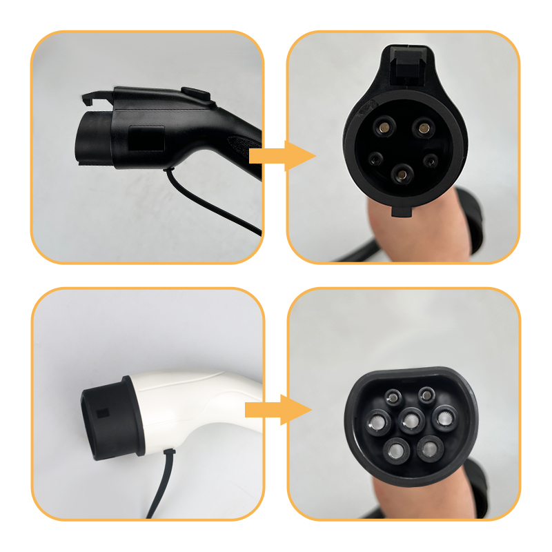 32 Ампер 380 В 3 P Ev Зарядное устройство Тип 2 к типу 2