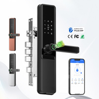 Serrure Intelligente Série N2 WiFi pour Application, Carte Mémoire Cloud, Mot de Passe, Empreinte Digitale, Entrée de Porte, Sécurité Domestique