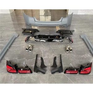 Upgrade Body Kit per <span class=keywords><strong>BMW</strong></span> G30 <span class=keywords><strong>serie</strong></span> <span class=keywords><strong>5</strong></span> G38 M5 2018-2021 nuova gonna anteriore <span class=keywords><strong>paraurti</strong></span> laterale griglia <span class=keywords><strong>paraurti</strong></span> posteriore M5 MT G30 Bodykit - Product Image 4