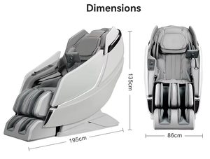 Poltrona Massaggiante Elettrica OEM di Lusso 4D 5D a Gravità Zero per Ambienti di Lusso - Product Image 6