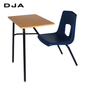 Escritorio Moderno DJA con Soporte para Tablet de Plástico Duro y Tablero de Escritura para Aula y Oficina, Marco Cromado, Garantía de 15 Años - Product Image 2