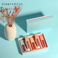 मैट लिपस्टिक सेट, 5PCS नग्न Moisturizer चिकनी होंठ छड़ी, निविड़ अंधकार तरल लिपस्टिक मैट श्रृंगार मखमल होंठ चमक कॉस्मेटिक