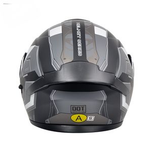 Casco Integral <span class=keywords><strong>de</strong></span> Motocicleta Nuevo, Modelo Red Ant, Doble Visor, Plástico ABS <span class=keywords><strong>de</strong></span> Ingeniería, Capa Amortiguadora <span class=keywords><strong>de</strong></span> EPS <span class=keywords><strong>de</strong></span> Alta Densidad - Product Image 5