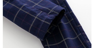 Pantalons neufs pour enfants, vêtements de créateur, pantalons droits en coton respirant et confortable à carreaux pour bébés garçons, fabriqués en Chine - Product Image 6