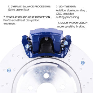 ชุดจานเบรกขนาดใหญ่4หม้อคาลิปเปอร์ขนาดใหญ่370มม. ชุดเบรคขนาดใหญ่แบบพิเศษเวลาจำกัด - Product Image 6