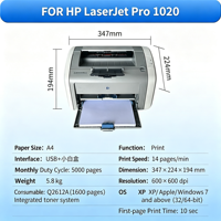 Новый лазерный принтер формата А4 для HP P1020 Plus, мини-принтер А4, однофункциональный, б/у, лазерный принтер LaserJet 1020 HP1020 Plus1020