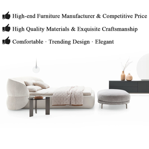 <span class=keywords><strong>Letto</strong></span> imbottito di lusso di qualità del progetto | Testiera 3D su misura per <span class=keywords><strong>Hotel</strong></span> e Villa - Product Image 4