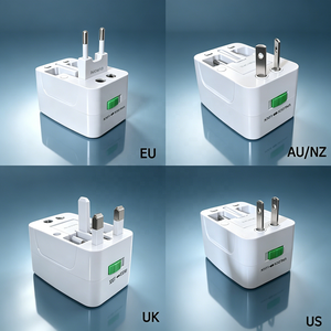 Adaptateur de <span class=keywords><strong>Voyage</strong></span> Universel Tout-en-un Mondial International Prise Murale Secteur pour <span class=keywords><strong>USA</strong></span> EU UK AU <span class=keywords><strong>Voyage</strong></span> - Product Image 2