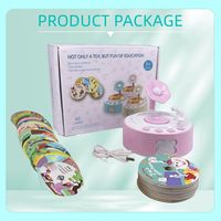 Boîte à musique et lecteur de livres électroniques pour filles et enfants du Venezuela, jouets de collection pour filles et garçons de 1 à 3 ans, nouveau jouet tourne-disque pour enfants
