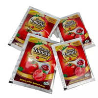 Rouleau de Film d'emballage de Sauce tomate en plastique, feuille d'aluminium de qualité alimentaire