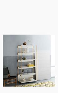 Nordic Golden Multilayer <strong>Shelves</strong> Living Room <strong>Bedroom</strong> Iron Bookshelf Simple Decorative Display Rack - Product Image 3