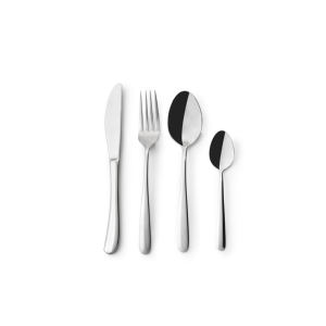 Juego de Cubiertos Excelsa de 24 Piezas, Vajilla de Acero Plateado de Prestigio - Product Image 2