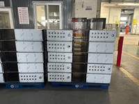Boîtier de jonction antidéflagrant Exeb IIC T6 Gb en acier inoxydable SS316 IP66 pour une sécurité accrue, avec bride coudée de 30 mm, boîtier de contrôle industriel LD--FBJX