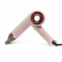 Nouveau sèche-cheveux pliable à grande vitesse avec double moteur, sèche-cheveux portable de voyage, sèche-cheveux ionique peu encombrant