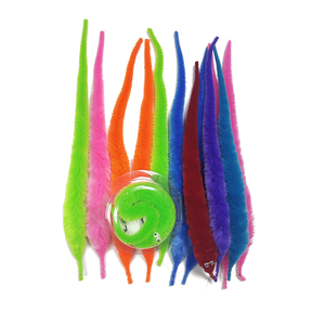 2025 gros créatif nouveauté enfants <span class=keywords><strong>tour</strong></span> <span class=keywords><strong>de</strong></span> <span class=keywords><strong>magie</strong></span> Wiggly en peluche ver jouet floue en peluche ver jouet pour l'artisanat - Product Image 6