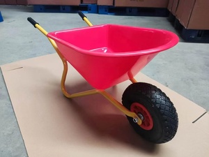 Chariot de jardin <span class=keywords><strong>pour</strong></span> <span class=keywords><strong>enfants</strong></span>, chariot de plage extérieur, jouet <span class=keywords><strong>pour</strong></span> <span class=keywords><strong>enfants</strong></span>, chariot à outils léger <span class=keywords><strong>en</strong></span> plastique avec plateau, chariot à roulettes - Product Image 1