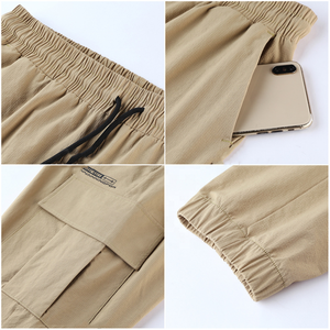 Short de jogging décontracté Hip Hop à la mode pour hommes impression personnalisée confortable <span class=keywords><strong>pantalon</strong></span> <span class=keywords><strong>cargo</strong></span> taille moyenne style moins deux - Product Image 4