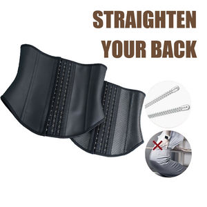 Ceinture de maintien lombaire respirante LANGQIN personnalisable avec logo, redresseur de dos, correcteur de posture, compression abdominale, serre-taille – Vente en gros - Product Image 5