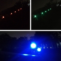 10LED IP66 étanche voyant d'avertissement solaire ultra-lumineux avec contrôle de la lumière pratique modèle magnétique produit de sécurité routière