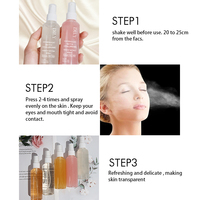 100ml cosmétiques miroitant réglage Spray longue durée étanche contrôle de l'huile mat fixation brume réglage Spray maquillage