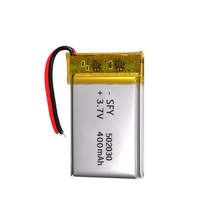 Batería de iones de litio tipo bolsa 502030 400mAh 3.7V para electrónica de consumo - Product Image 4