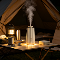 Diffuseurs d'huiles essentielles Crearoma à piles, désodorisant électrique rechargeable par USB, diffuseur d'huiles parfumées pour voiture, commande en gros