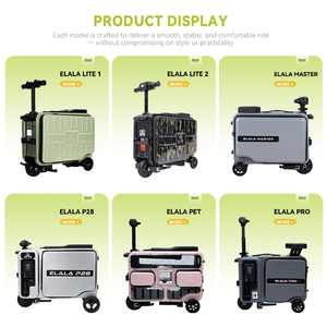 Elala กระเป๋าเดินทางอัจฉริยะแบบนั่ง32L ความจุขนาดใหญ่สร้างบรรยากาศใหม่สำหรับกิจกรรมกลางแจ้ง - Product Image 5